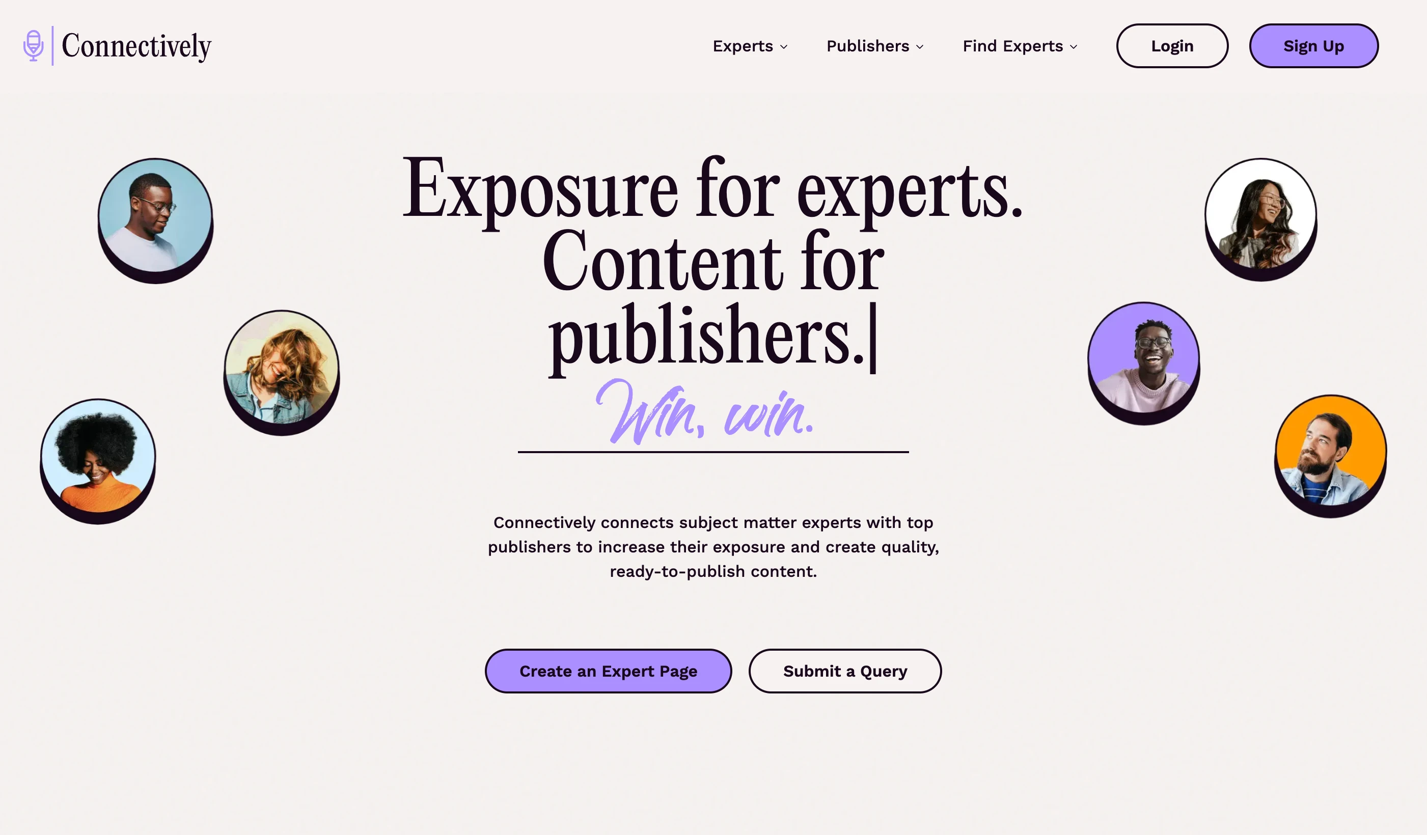 Connectively Landing Page