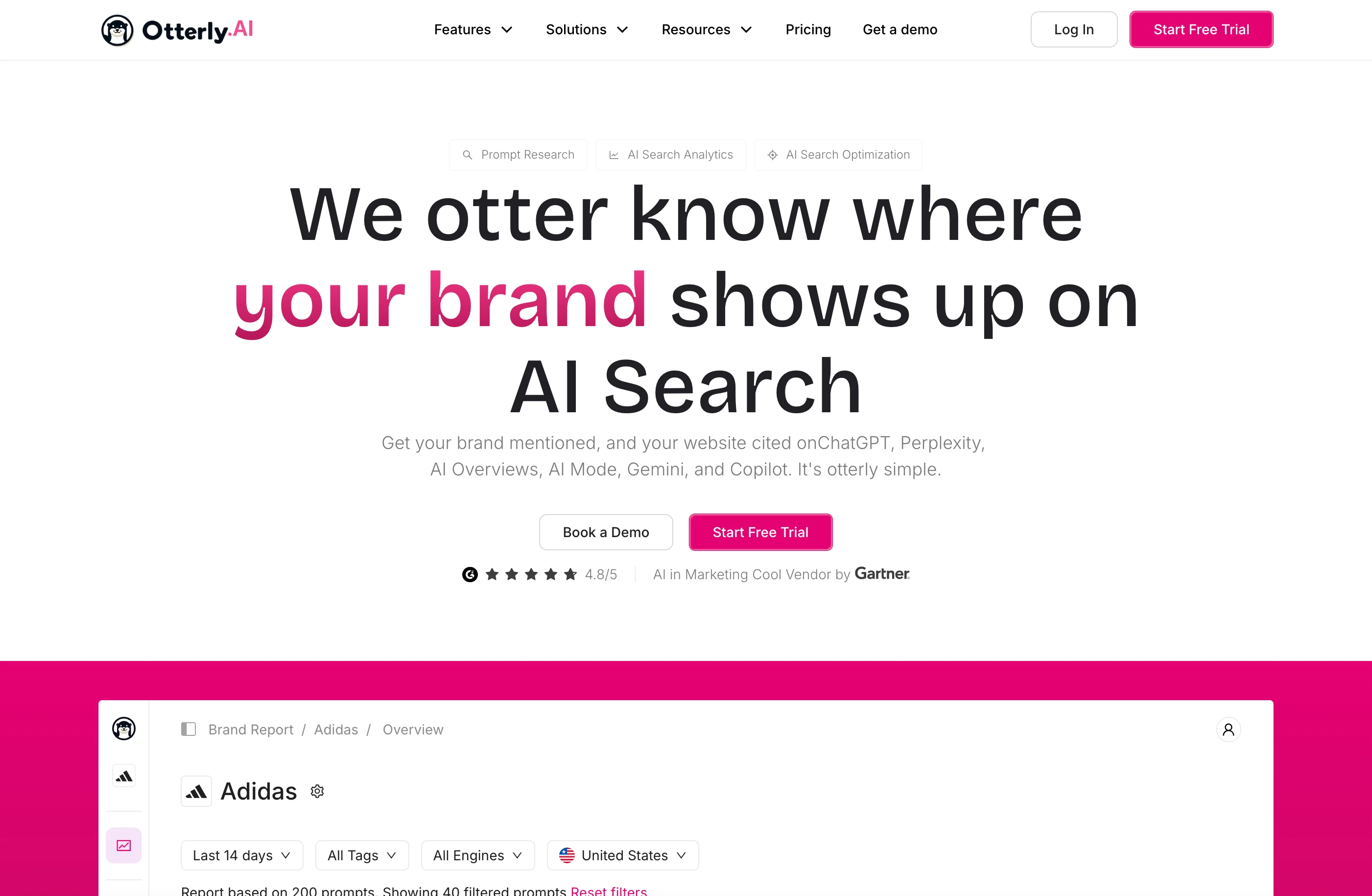 Otterly.ai Landing Page