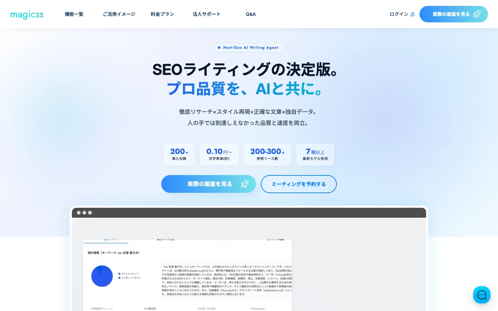 magicss のトップページ