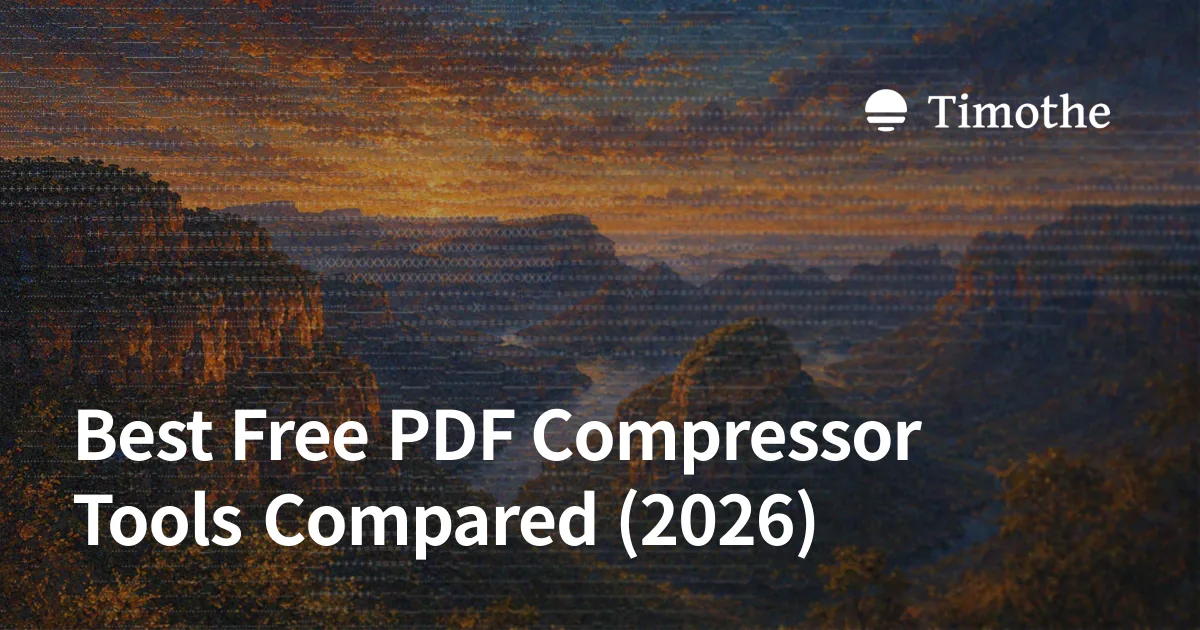 Best Free PDF Compressor Tools Compared (2026)
